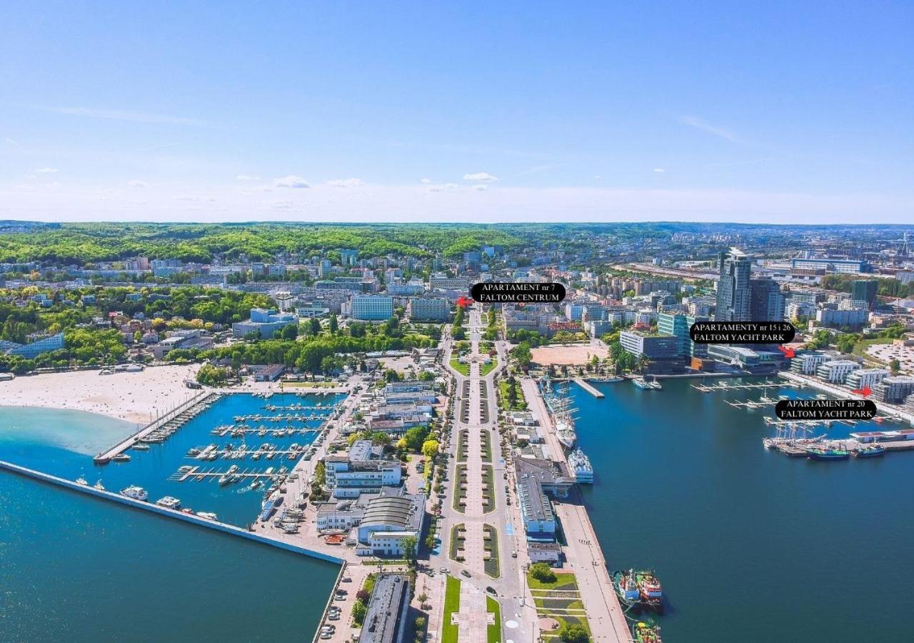 Apartament Faltom 20 Yacht Park Premium Гдыня Экстерьер фото